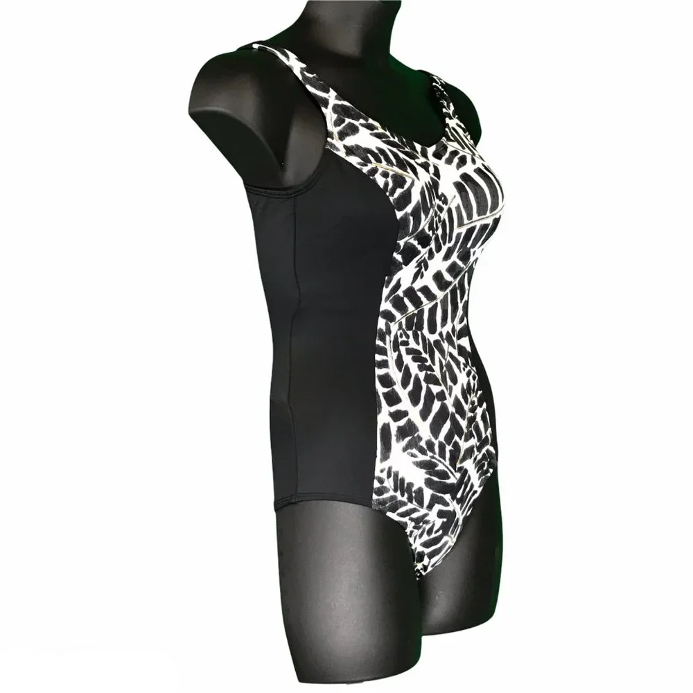 Amoena Women's Kiruna FB One-Piece Swimsuit Style# 61405, Size: 10 - NWT - Picture 3 of 6